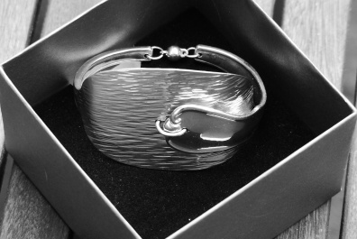 Löffelarmreifen 925-er Silber 