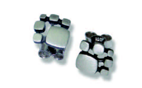 Ohrringe Silber oxidiert