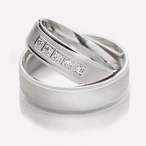 Trauringe 925-Sterling-Silber 